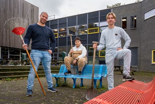 Het schoolplein van je dromen: Het François Vatel vmbo betrekt leerlingen bij hun schoolontwikkeling